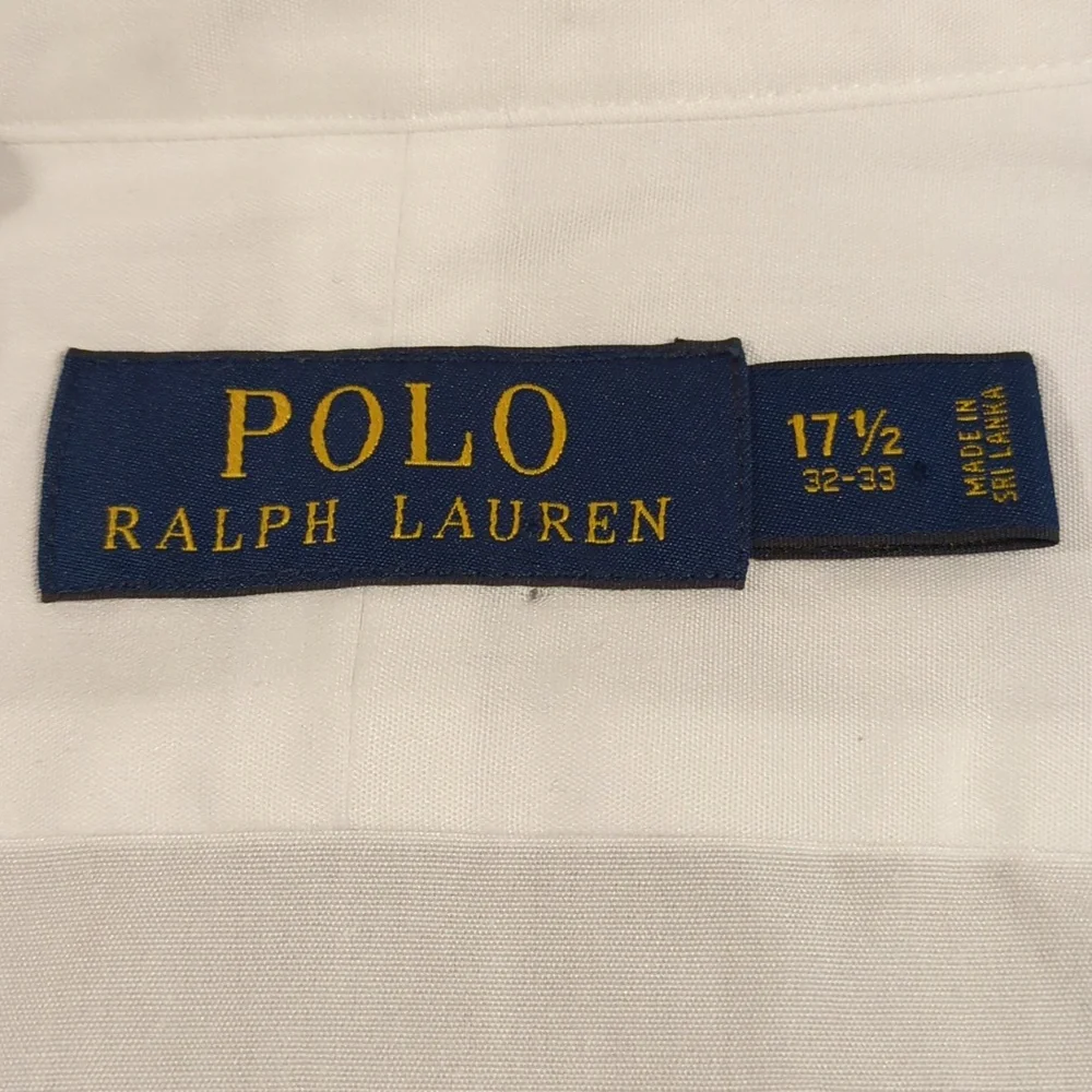 Men's 17.5 x 32/33 Polo by Ralph Lauren Dress Shirt NEW - Picture 2 of 7
